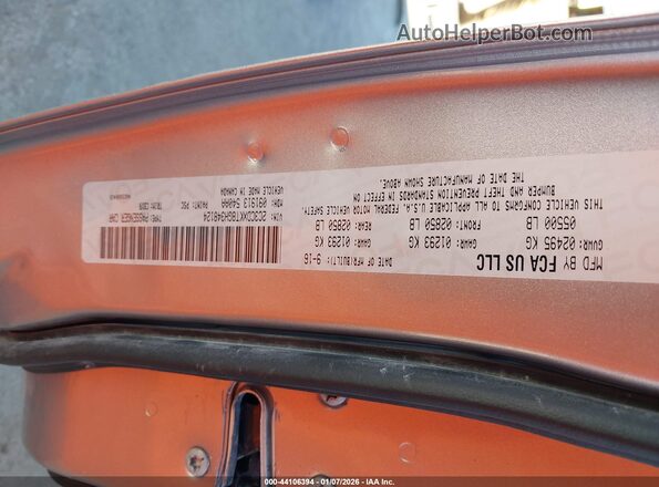 2C3CDXKT8GH348124 2016 DODGE CHARGER Silver ძრავის განყოფილების ხედი