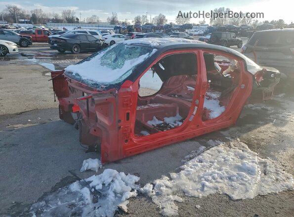 2C3CDXL94GH305631 2016 DODGE CHARGER Красный Передняя левая четверть