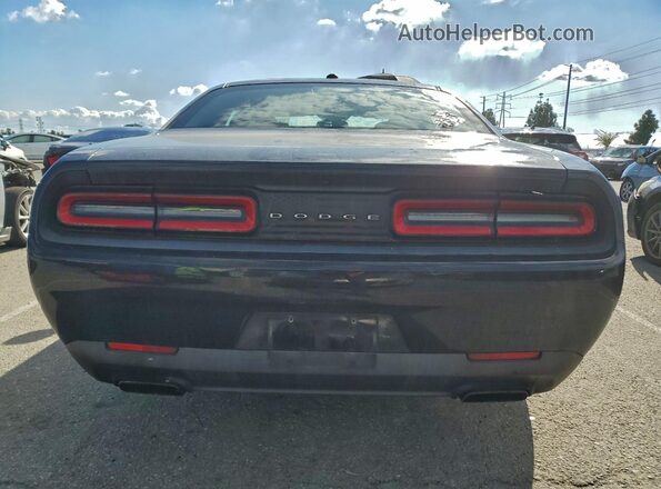 2C3CDZAG0GH176865 2016 DODGE CHALLENGER Black Widok z tyłu