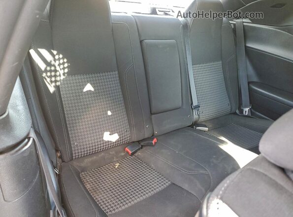2C3CDZAG0GH176865 2016 DODGE CHALLENGER Black Widok tylnych siedzeń