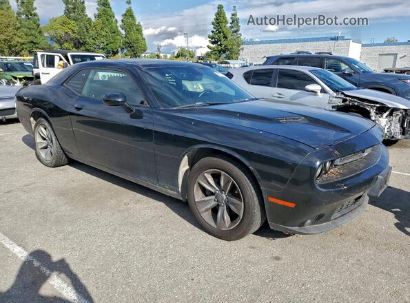 2C3CDZAG0GH176865 2016 DODGE CHALLENGER Black Przód prawy