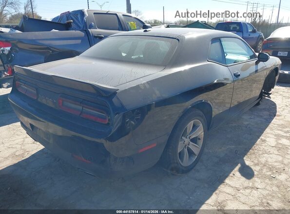 2C3CDZAG0KH694211 2019 DODGE CHALLENGER Черный Задняя правая четверть