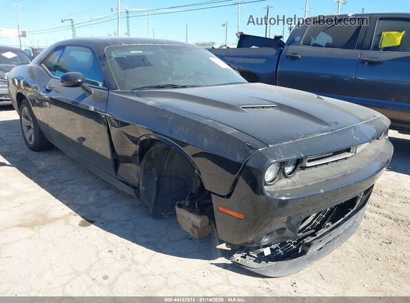 2C3CDZAG0KH694211 2019 DODGE CHALLENGER Черный Передняя правая четверть