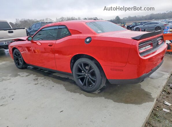 2C3CDZAG2JH196042 2018 DODGE CHALLENGER Красный Задняя левая четверть