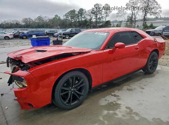 2C3CDZAG2JH196042 2018 DODGE CHALLENGER Красный Передняя левая четверть