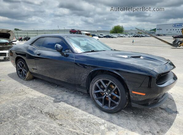 2C3CDZAG3KH521816 2019 DODGE CHALLENGER Черный Передняя правая четверть