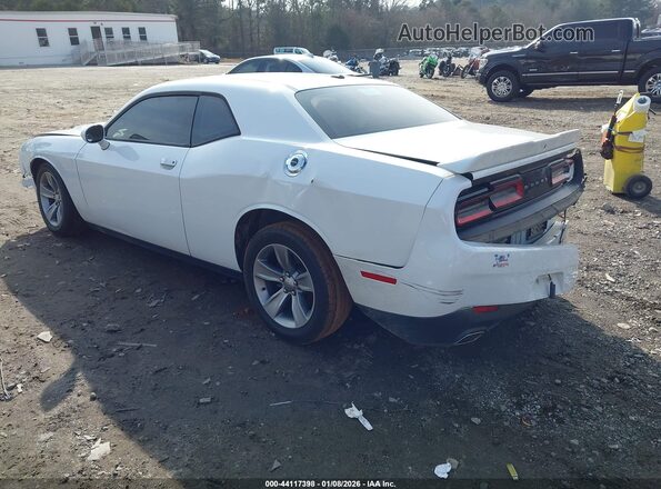 2C3CDZAG3KH672235 2019 DODGE CHALLENGER Белый Задняя левая четверть