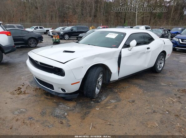 2C3CDZAG4KH744754 2019 DODGE CHALLENGER Белый Передняя левая четверть
