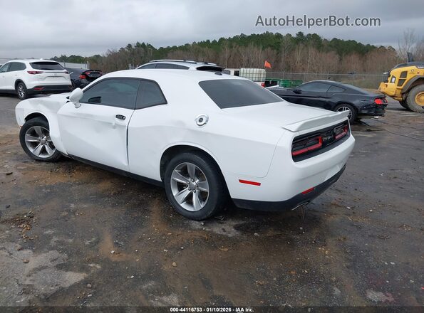 2C3CDZAG4KH744754 2019 DODGE CHALLENGER Белый Задняя левая четверть