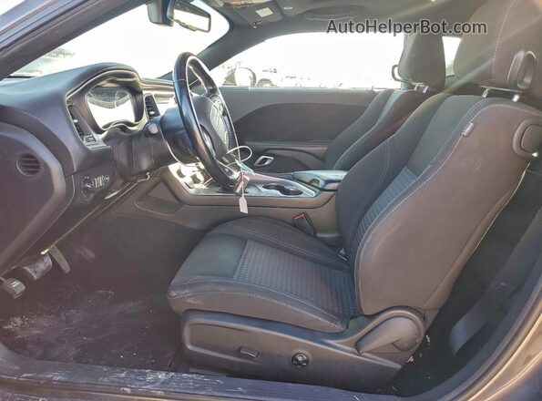2C3CDZAG4MH520922 2021 DODGE CHALLENGER Gray Vista interior delantera