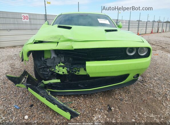 2C3CDZAG5KH741362 2019 DODGE CHALLENGER Зеленый Вид щитка приборов