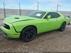 2019 Dodge Challenger Sxt Зеленый vin: 2C3CDZAG5KH741362