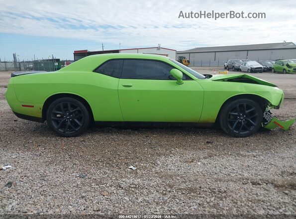 2C3CDZAG5KH741362 2019 DODGE CHALLENGER Зеленый Вид задней части салона