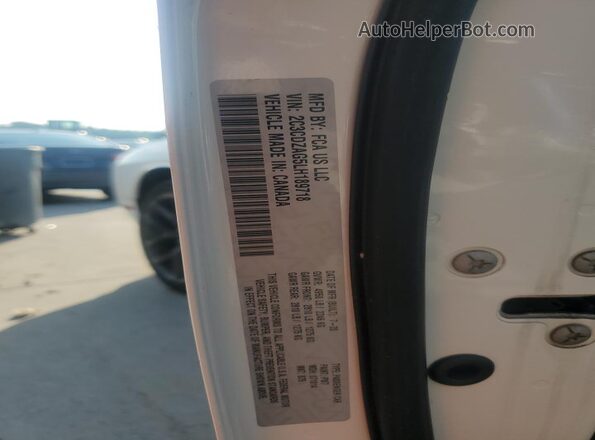 2C3CDZAG5LH189718 2020 DODGE CHALLENGER White Widok komory silnika