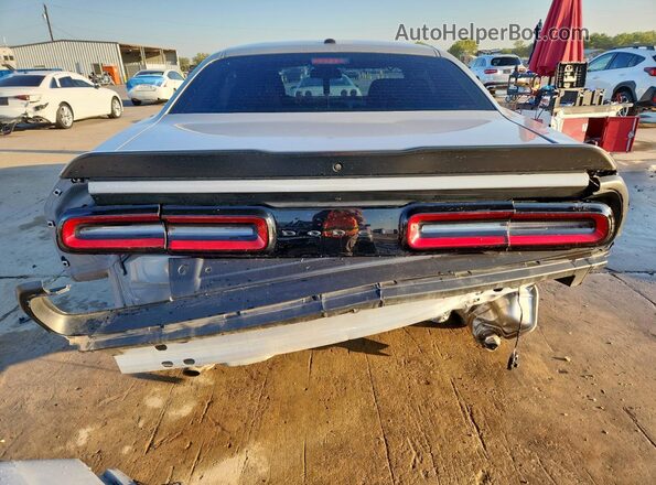 2C3CDZAGXNH187854 2022 DODGE CHALLENGER Gray Vista trasera