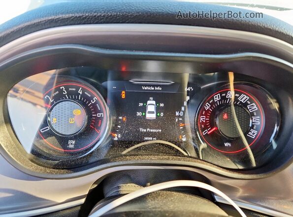 2C3CDZAGXNH187854 2022 DODGE CHALLENGER Gray Vista del cuadro de instrumentos