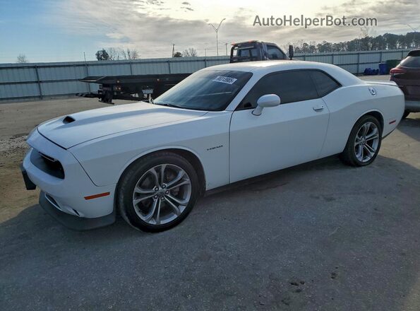 2C3CDZBT2LH130931 2020 DODGE CHALLENGER Белый Передняя левая четверть