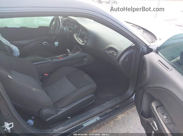 2C3CDZBT3MH536248 2021 DODGE CHALLENGER Black Front interior view
