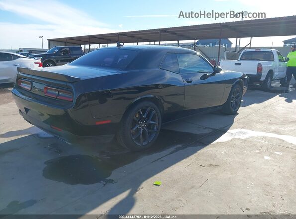 2C3CDZBT5MH513506 2021 DODGE CHALLENGER Черный Задняя правая четверть