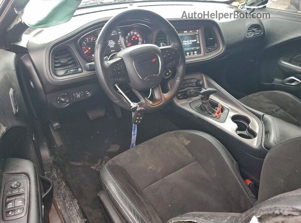 2C3CDZBT7PH630069 2023 DODGE CHALLENGER Gray Widok deski rozdzielczej