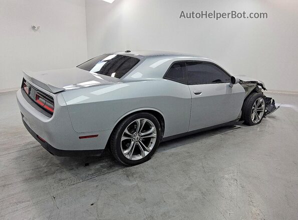 2C3CDZBT9LH210386 2020 DODGE CHALLENGER Серебряный Задняя правая четверть