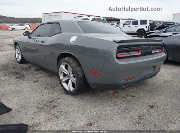 2C3CDZBTXHH637874 2017 DODGE CHALLENGER Серый Задняя левая четверть