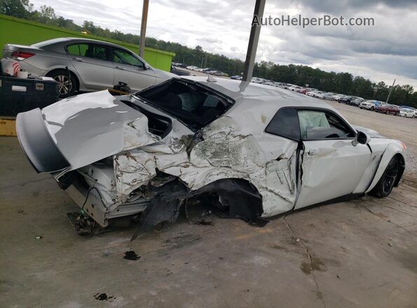 2C3CDZC91KH750333 2019 DODGE CHALLENGER White Задня права чверть