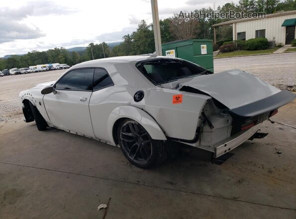 2C3CDZC91KH750333 2019 DODGE CHALLENGER White Задня ліва чверть