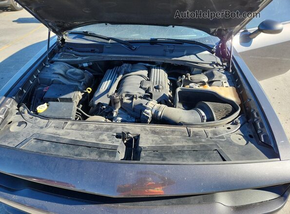 2C3CDZFJ1MH555812 2021 DODGE CHALLENGER Gray Widok wnętrza z tyłu