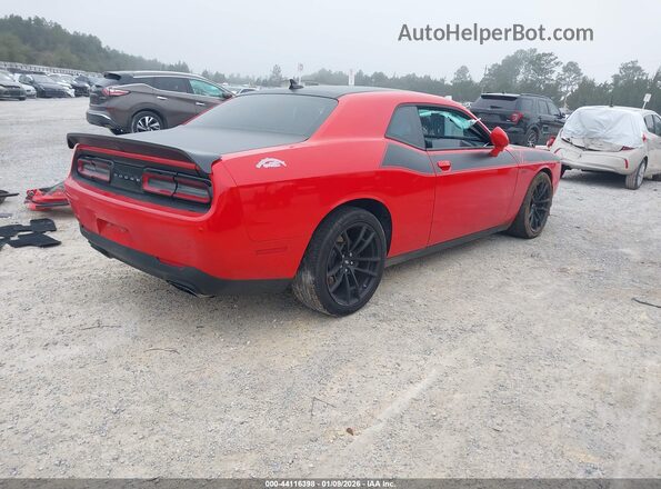 2C3CDZFJ1PH587373 2023 DODGE CHALLENGER Красный Задняя правая четверть