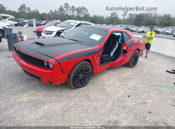 2C3CDZFJ1PH587373 2023 DODGE CHALLENGER Красный Передняя левая четверть