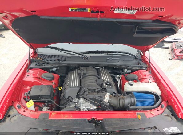 2C3CDZFJ1PH587373 2023 DODGE CHALLENGER Красный Вид сзади