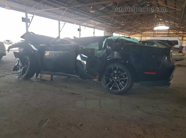 2C3CDZFJ1PH662752 2023 DODGE CHALLENGER Черный Задняя левая четверть