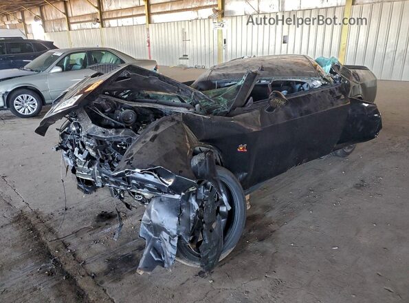 2C3CDZFJ1PH662752 2023 DODGE CHALLENGER Черный Передняя левая четверть