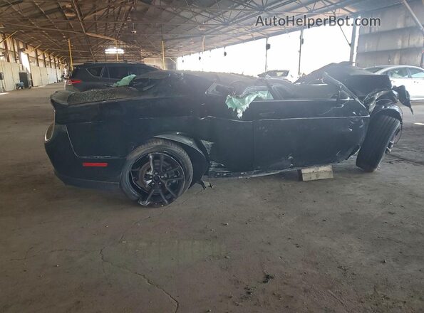 2C3CDZFJ1PH662752 2023 DODGE CHALLENGER Черный Задняя правая четверть