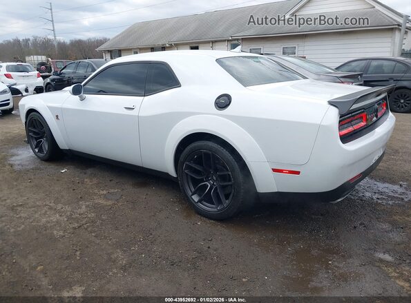 2C3CDZFJ9LH222515 2020 DODGE CHALLENGER Белый Задняя левая четверть