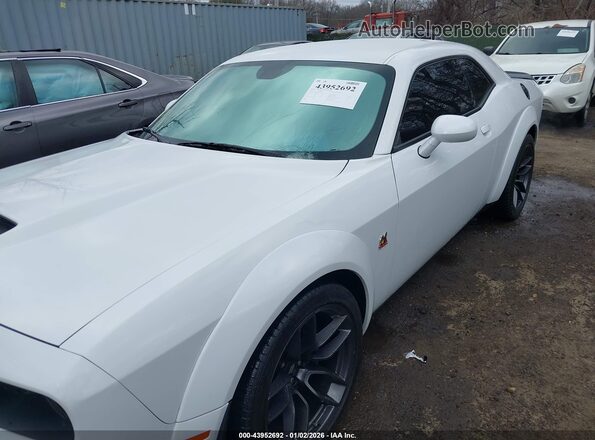 2C3CDZFJ9LH222515 2020 DODGE CHALLENGER Белый Вид спереди