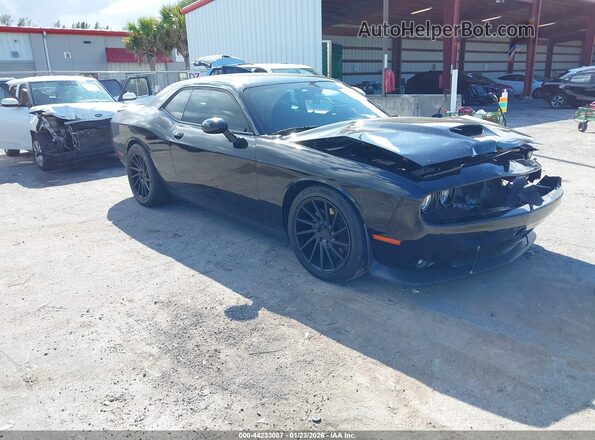 2C3CDZJG4NH174713 2022 DODGE CHALLENGER Черный Передняя правая четверть