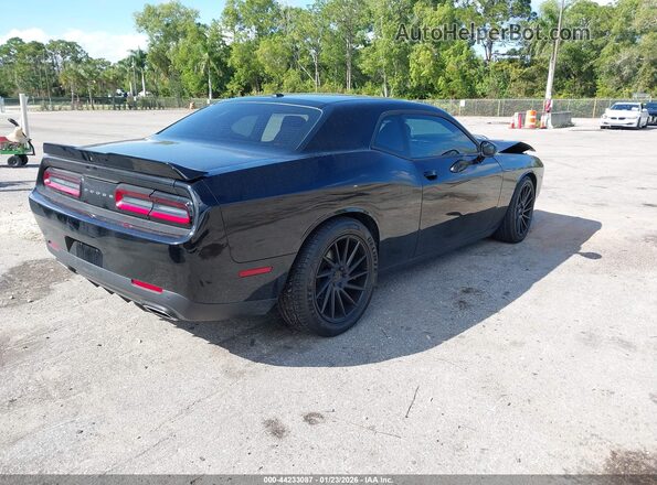 2C3CDZJG4NH174713 2022 DODGE CHALLENGER Черный Задняя правая четверть