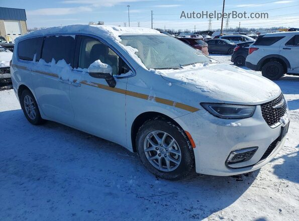2C4RC1BG6PR539849 2023 CHRYSLER PACIFICA Белый Передняя правая четверть