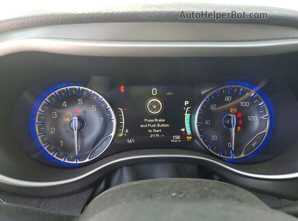2C4RC1BG6PR539849 2023 CHRYSLER PACIFICA Белый Вид щитка приборов