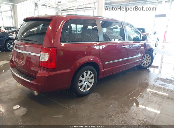 2C4RC1BG7GR199434 2016 CHRYSLER TOWN & COUNTRY Red Задня права чверть