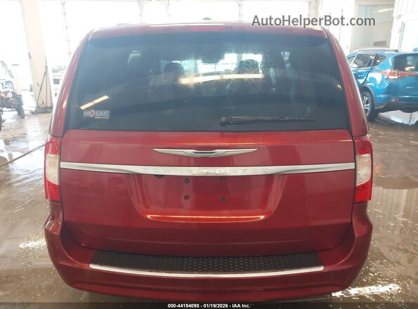 2C4RC1BG7GR199434 2016 CHRYSLER TOWN & COUNTRY Red 