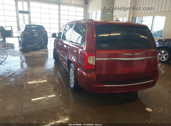 2C4RC1BG7GR199434 2016 CHRYSLER TOWN & COUNTRY Red Задня ліва чверть