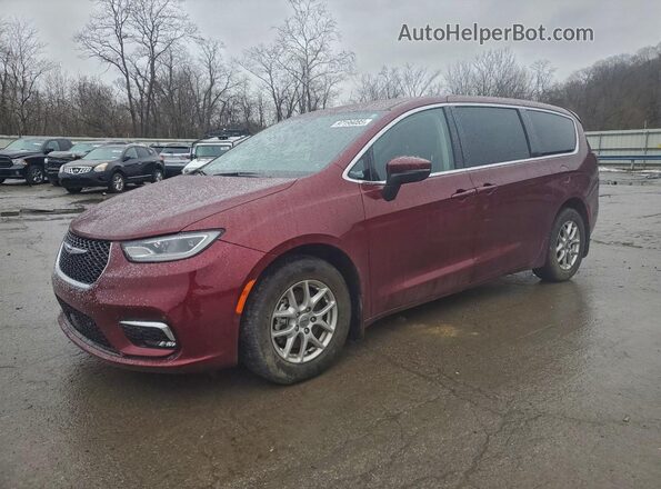 2C4RC1BG7PR501126 2023 CHRYSLER PACIFICA Бордовый Передняя левая четверть