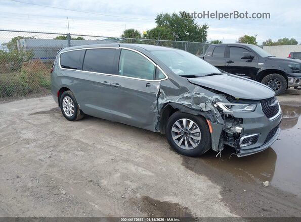 2C4RC1BG8PR546964 2023 CHRYSLER PACIFICA Серый Передняя правая четверть