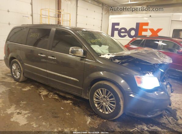 2C4RC1CG2GR150530 2016 CHRYSLER TOWN & COUNTRY Серый Передняя правая четверть
