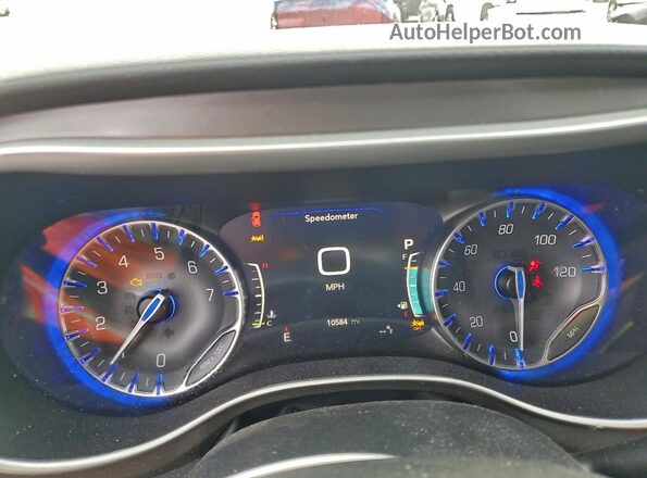 2C4RC1CG5SR607856 2025 CHRYSLER VOYAGER Белый Вид щитка приборов