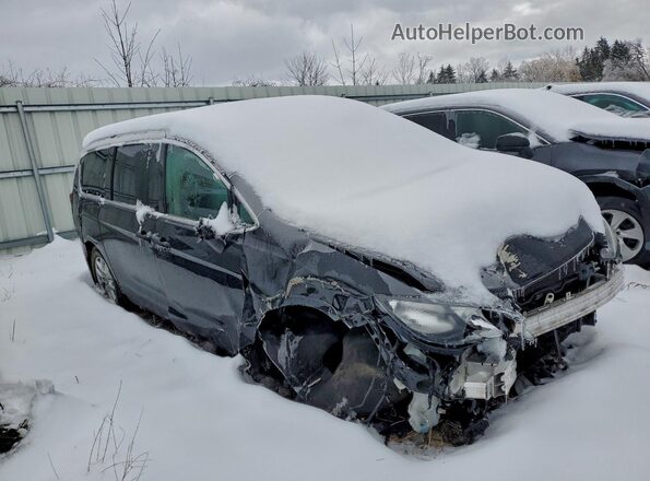 2C4RC1CGXNR208588 2022 CHRYSLER VOYAGER Черный Передняя правая четверть
