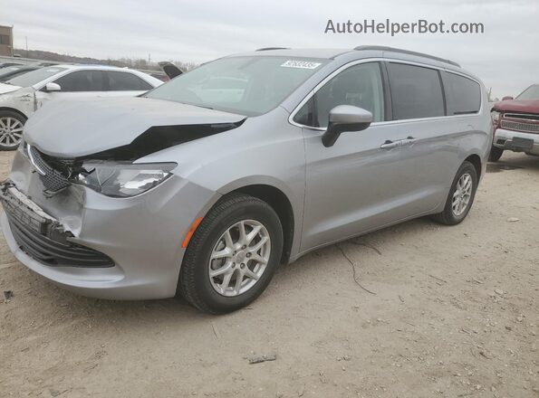 2C4RC1DG1LR163939 2020 CHRYSLER VOYAGER Синий Передняя левая четверть